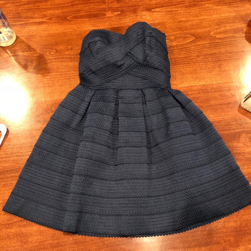 Sans Souci Strapless Navy Blue dress